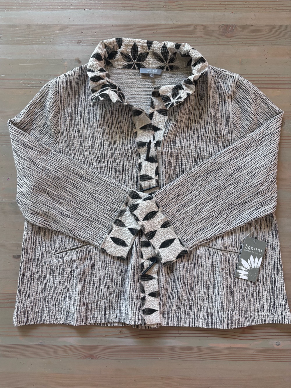 Habitat - Fine Lines Luna Jacket - Size: Large - Willow - Picture 5 of 11